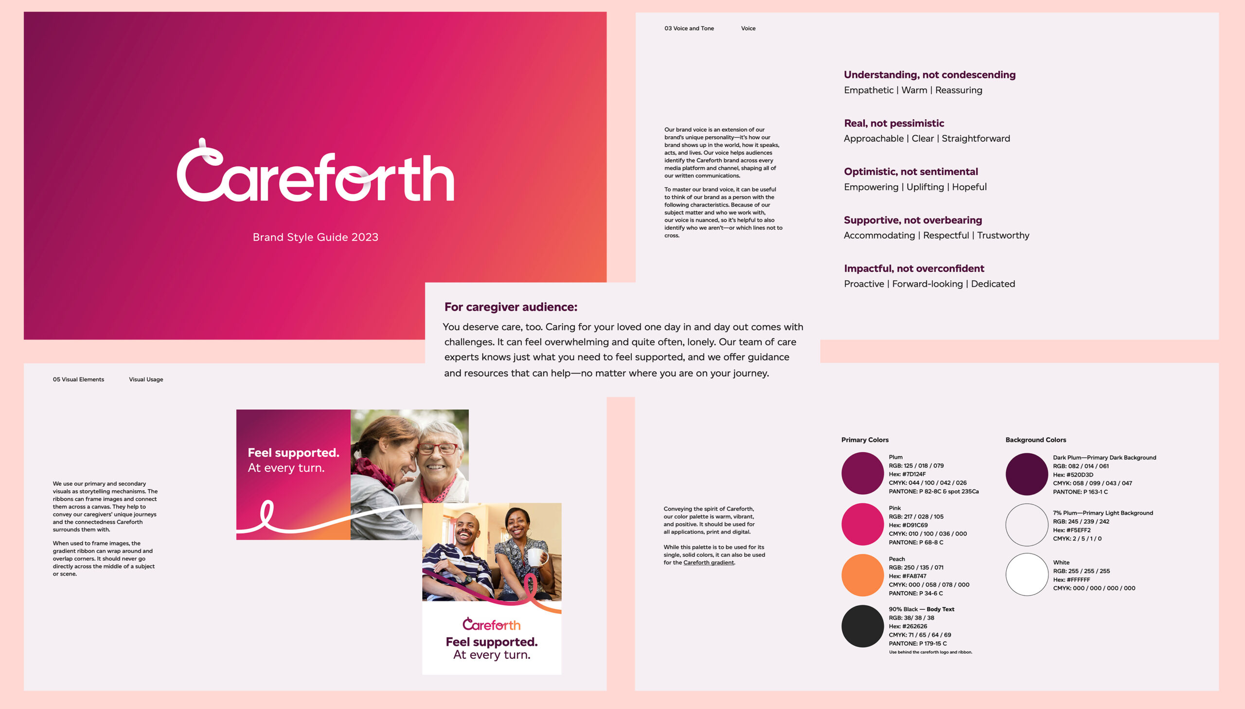 Careforth Learn brand example